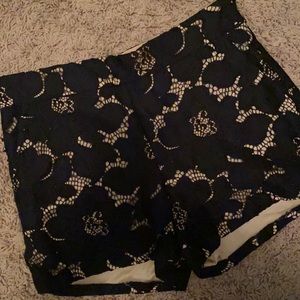 Black-laced Express shorts!